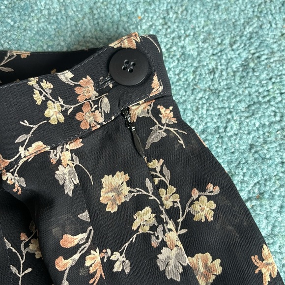 🦚 Vintage floral skater skirt - Picture 7 of 8